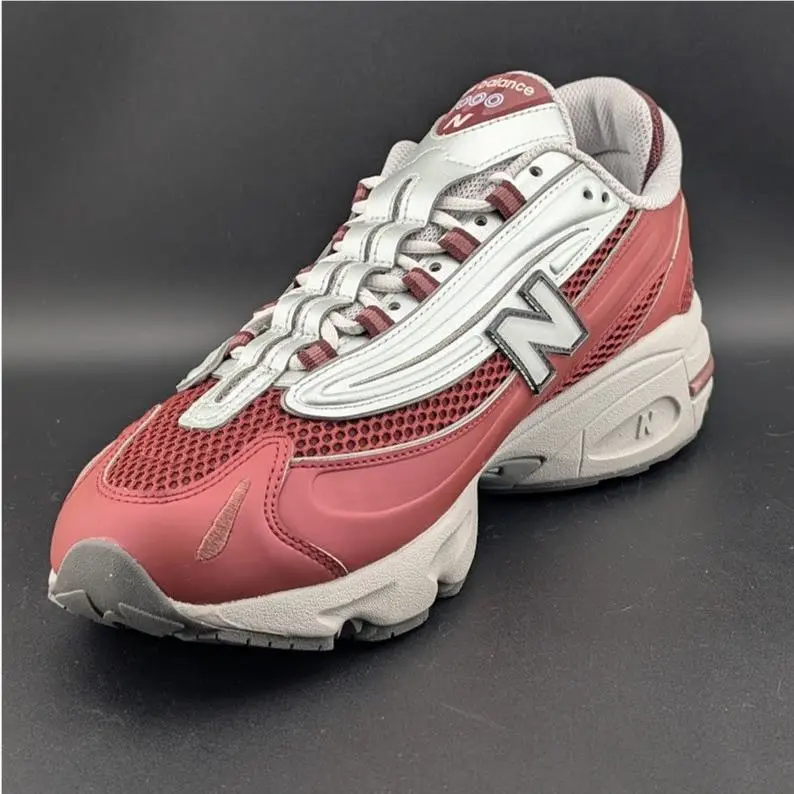New Balance shoes - New Balance 1000 - 1000 - Monarch Burgundy/Light Silver Metallic/Still Water (UPC: 198686313115) 5