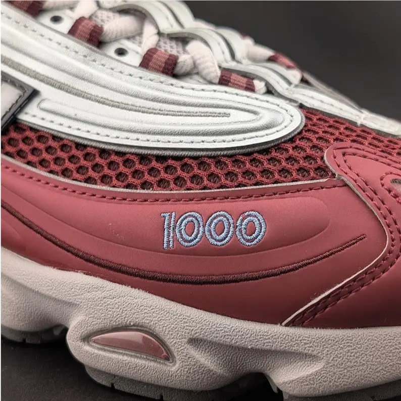 New Balance shoes - New Balance 1000 - 1000 - Monarch Burgundy/Light Silver Metallic/Still Water (UPC: 198686313115) 7