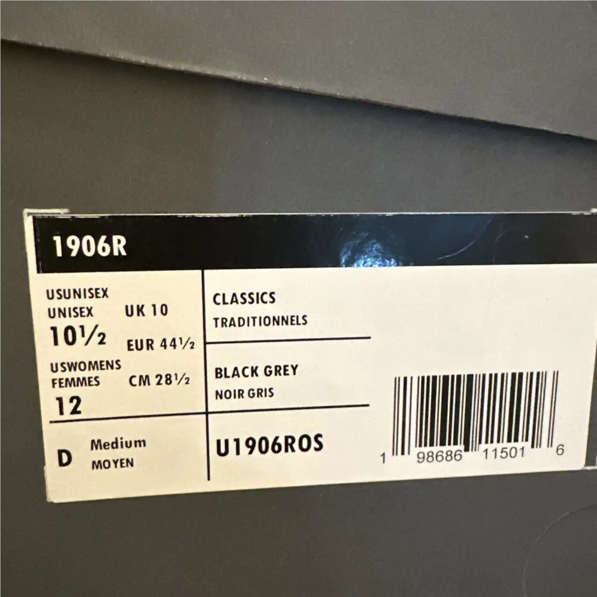 New Balance shoes - New Balance 1906 - U1906RJB - Black 15