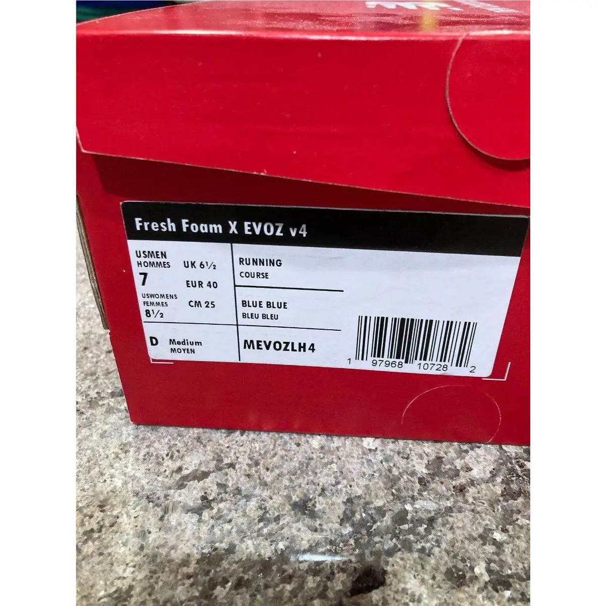 New Balance shoes - MEVOZLH4 - mevozlh4 - Blue 0