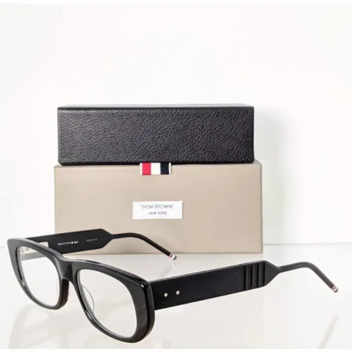 Eyeglasses TBX417 53 01 Black TB417 53mm by Thom Browne