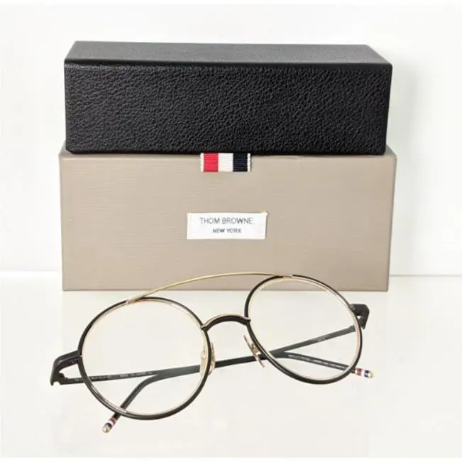 Eyeglasses TB 108 50 02 A Black TB 108 by Thom Browne