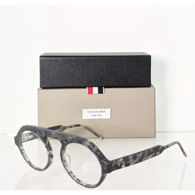 Eyeglasses TBX413 52 Grt Grey Tortoise Tbx 413 by Thom Browne