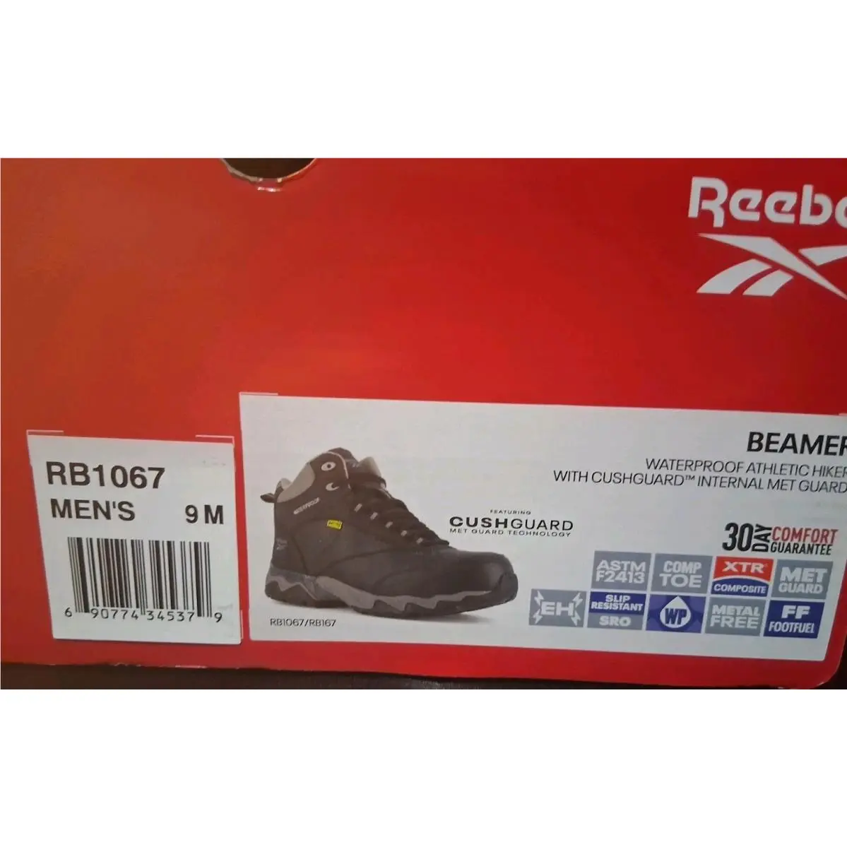 Reebok shoes - Reebok Work Beamer - Work Beamer - RB1067 - Black 13