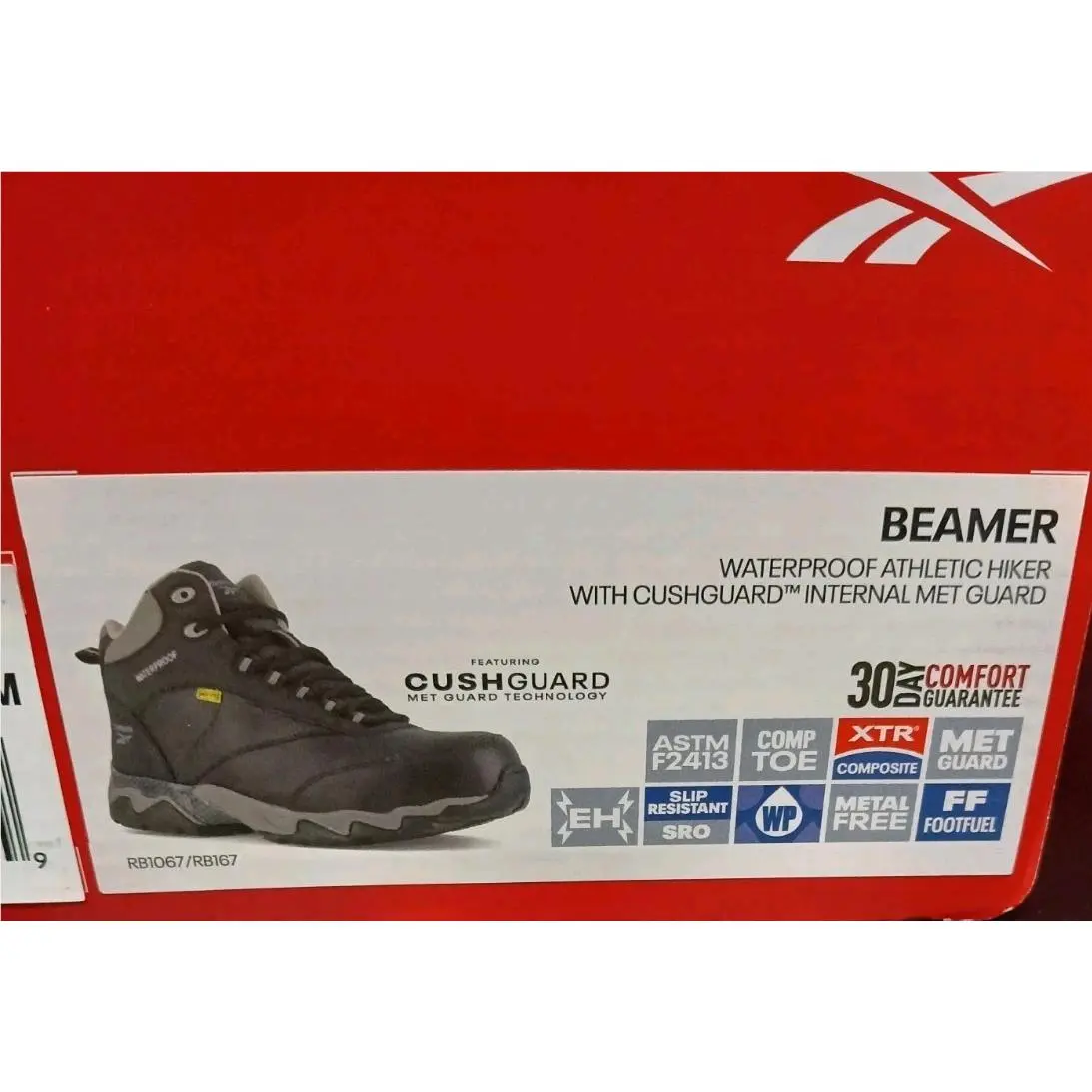 Reebok shoes - Reebok Work Beamer - Work Beamer - RB1067 - Black 14