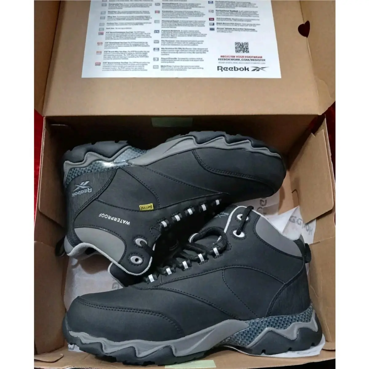 Reebok shoes - Reebok Work Beamer - Work Beamer - RB1067 - Black 17