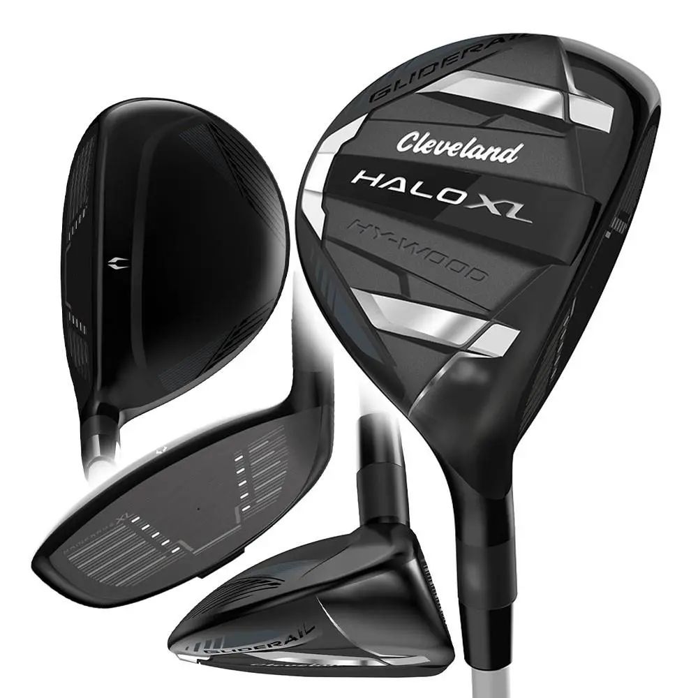 Cleveland Women Halo XL Hy-wood Hybrid - 24 Hybrid RH 4+ 20 Graph Lady - Silver, Lie Angle: Silver