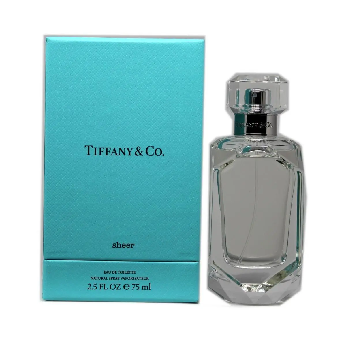 Tiffany Co. Sheer Eau DE Toilette Natural Spray 75 ML/2.5 Fl.oz