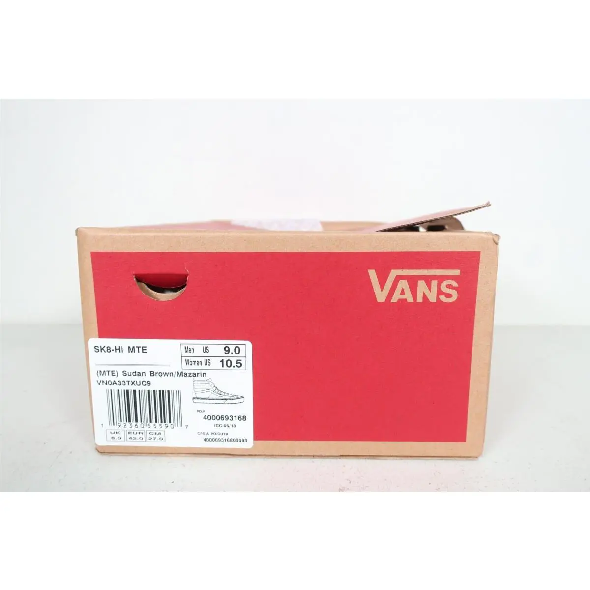 Vans shoes - VANS SK8 - VN0A33TXUC9 - Brown 0