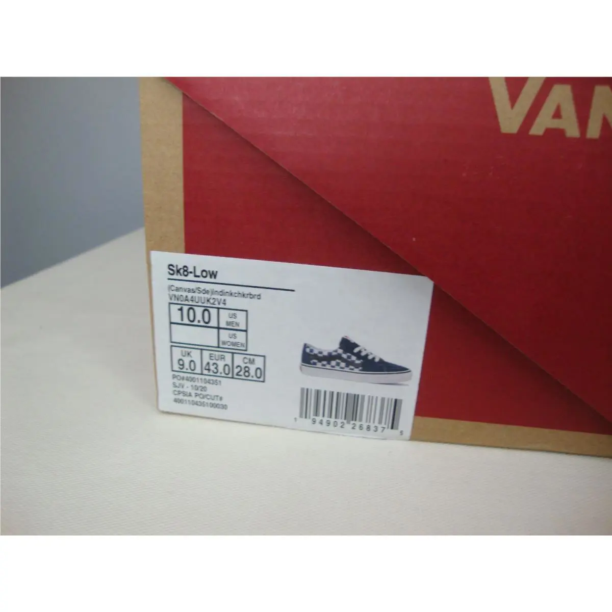 Vans shoes - VANS Sk8-Low - VN0A4UUK2V4 - Black (UPC: 194902268375) 7