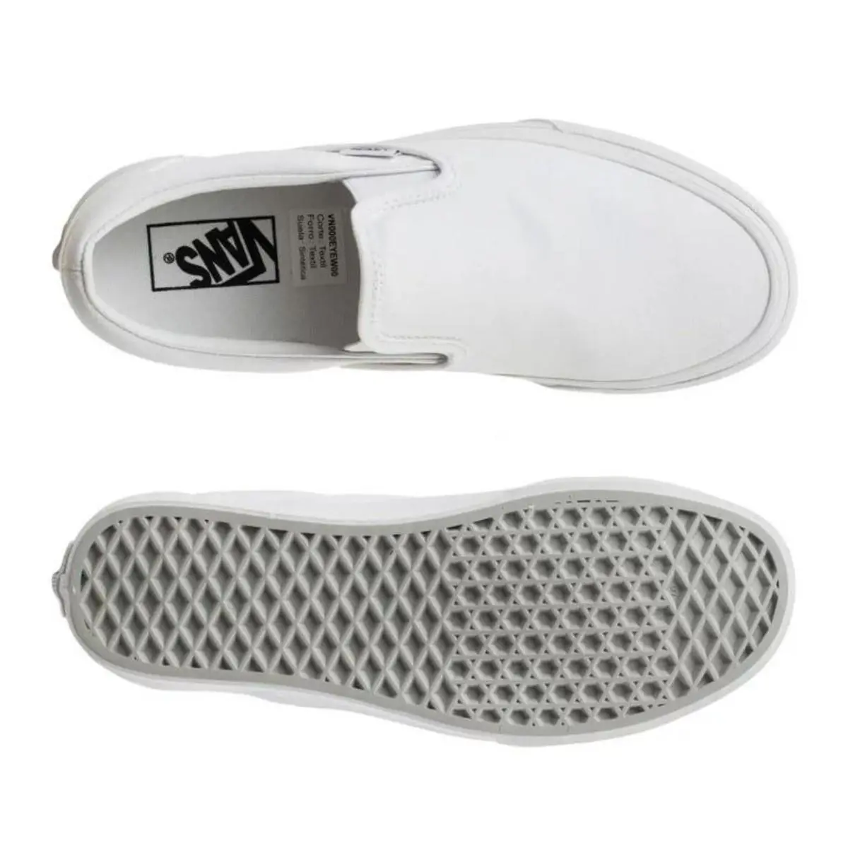 Vans shoes - VANS Classics - Classics - WHITE -u30 -VN000EYEWOO 5