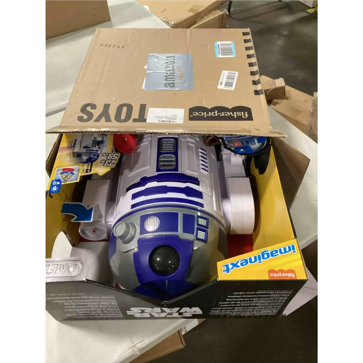 Fisher-price Imaginext Star Wars Toy R2-D2 with Lights Sounds C3P0