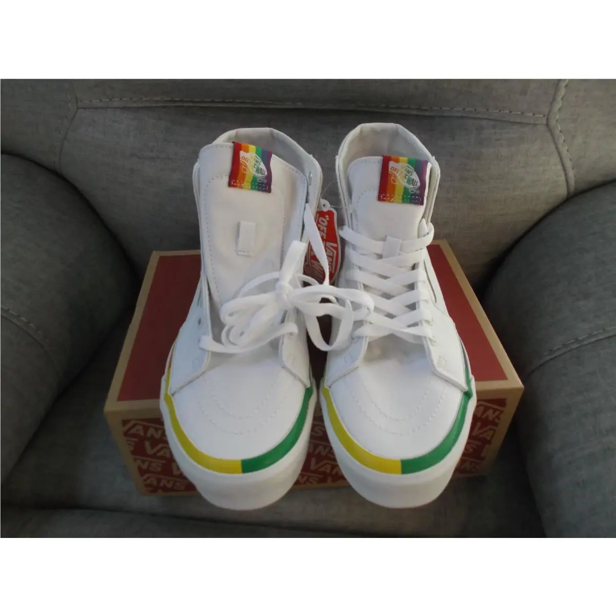 Vans shoes - VANS Sk8-Hi - VN0A4U16MWF - White (UPC: 194901119647) 1
