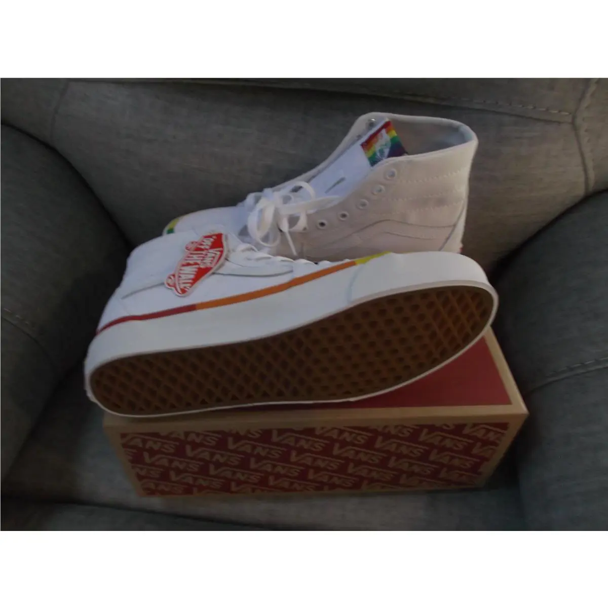 Vans shoes - VANS Sk8-Hi - VN0A4U16MWF - White (UPC: 194901119647) 2