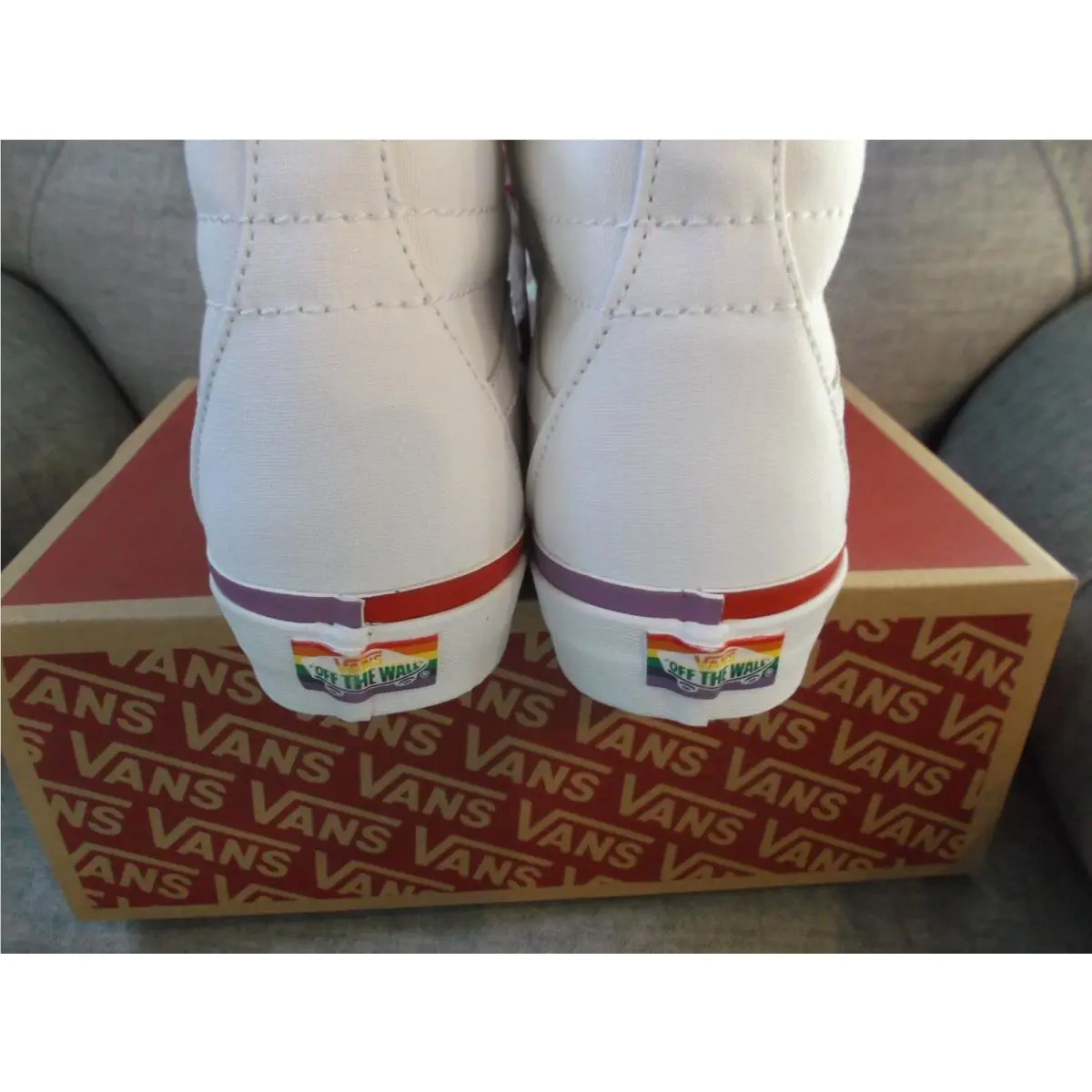 Vans shoes - VANS Sk8-Hi - VN0A4U16MWF - White (UPC: 194901119647) 4