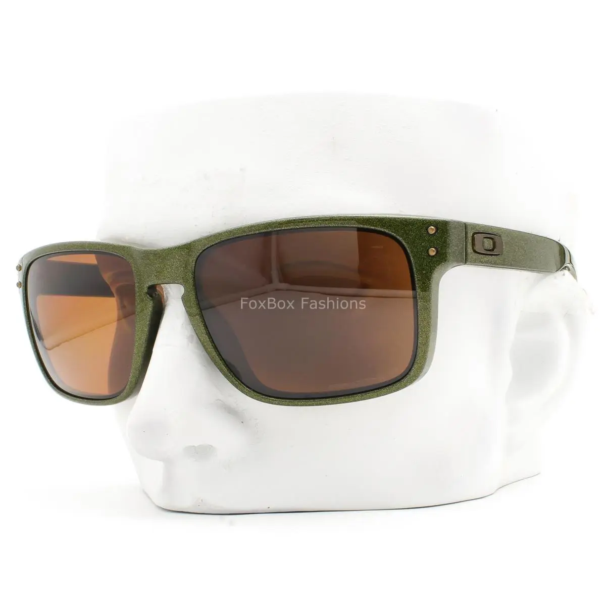Oakley Holbrook Sunglasses Fern Spacedust Prizm Tungsten Polar OO9102-AN55 Pouch