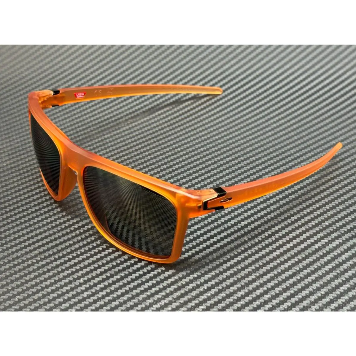 Oakley OO9100 19 Matte Ginger Black Mirror Unisex 57 mm Sunglasses