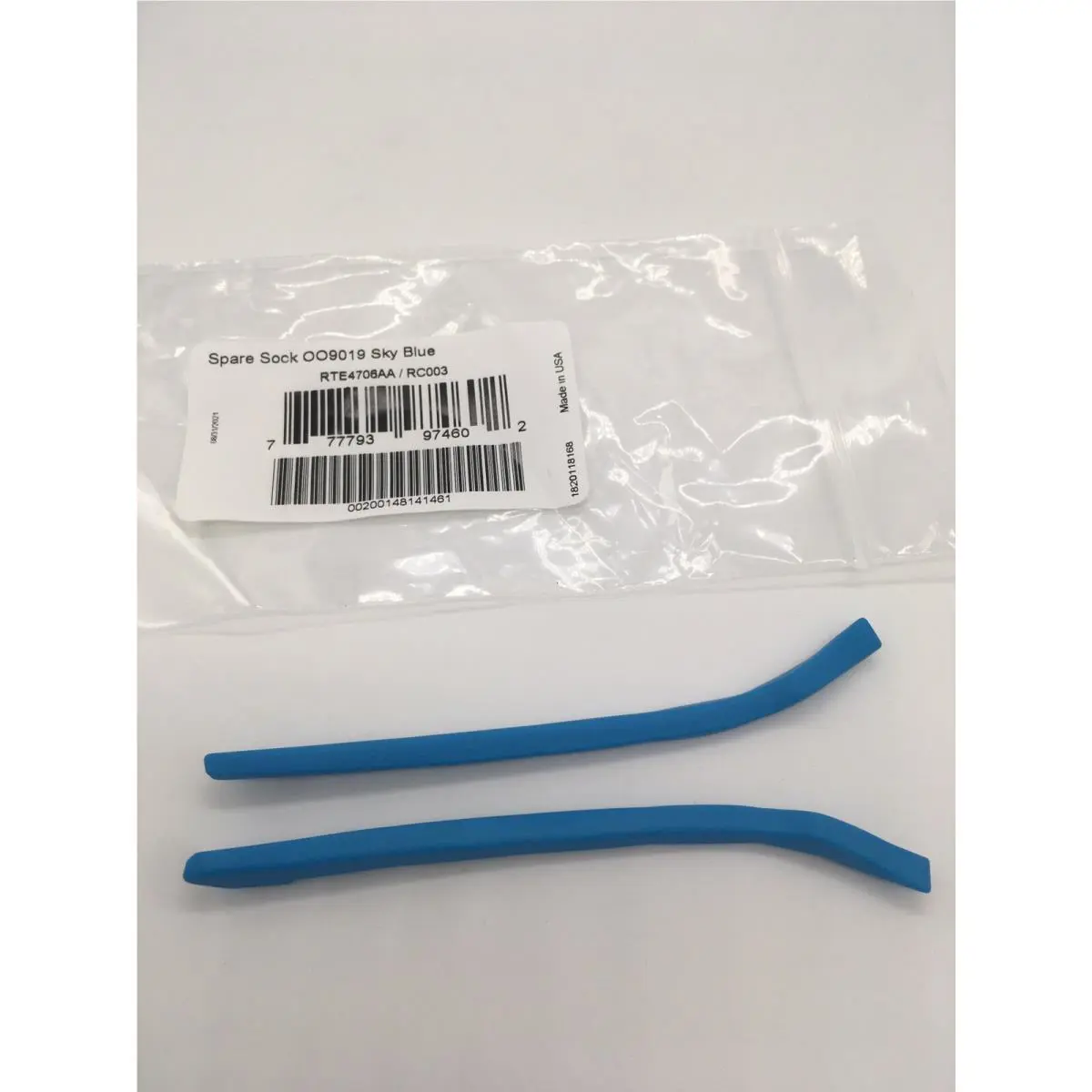 Oakley Ear Socks For Plazma OO9019 Oem Sky Blue