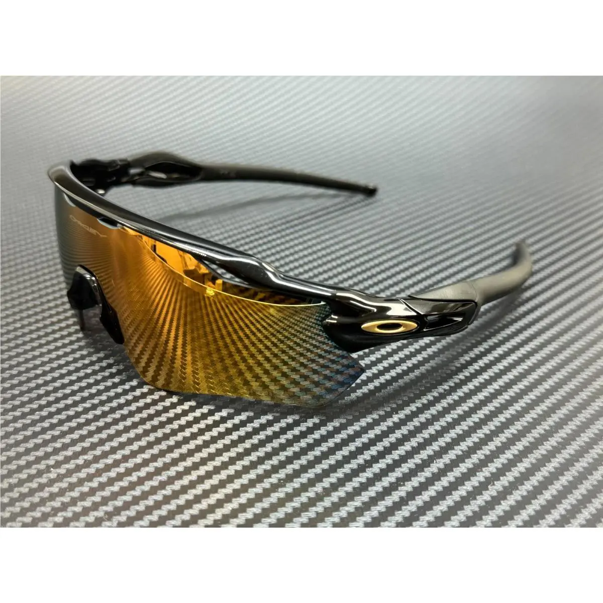 Oakley OO9208 C9 Polished Black Prizm 24K Polarized 38 mm Sunglasses