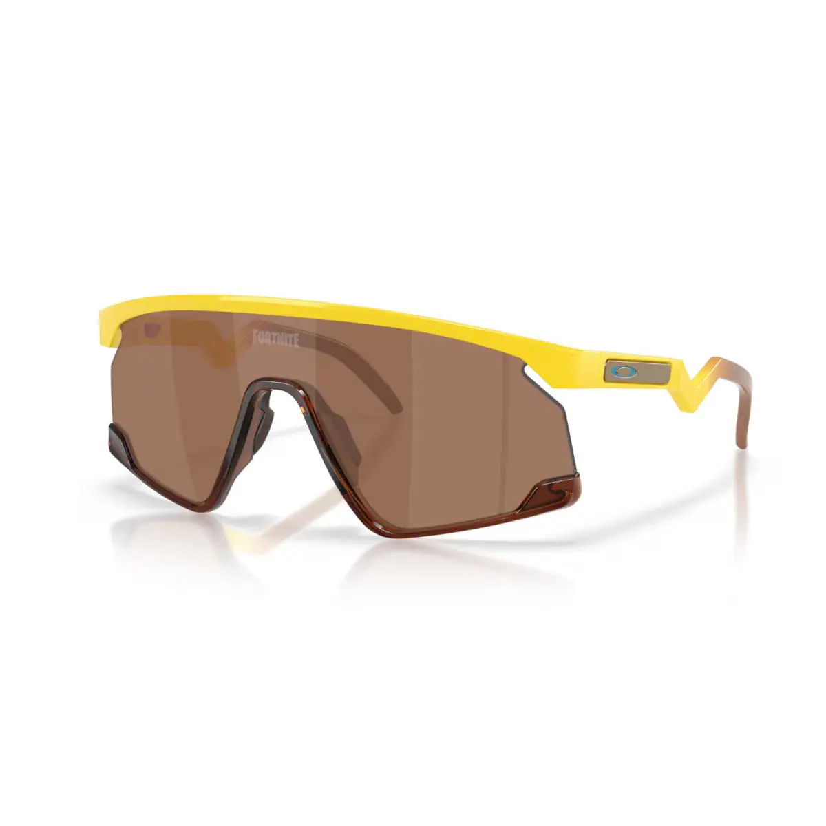 Bxtr Fortnite Sunglasses OO9280-2139 Yellow Frame W/ Prizm Tungsten Lens by Oakley