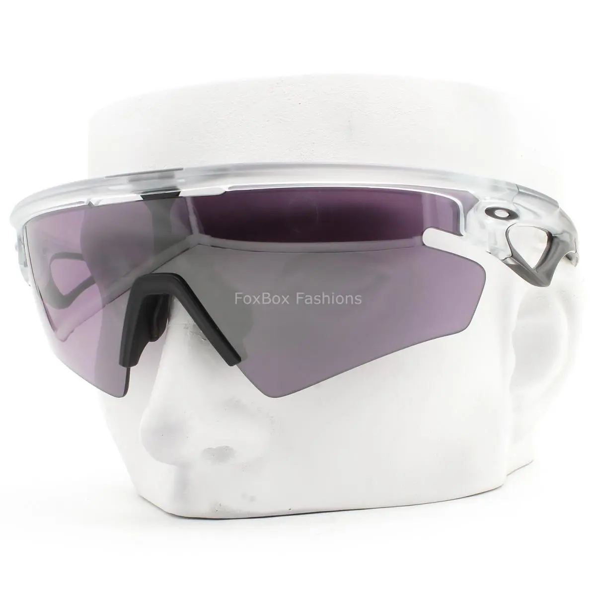 Sphaera Slash Sunglasses Matte Clear Prizm Road Black OO9499-1036 W/case by Oakley
