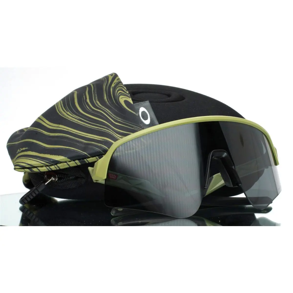 Oakley Sutro OO9465-2739 Matte Fern Mens Wrap Half Rim Sunglasses --123 B:53