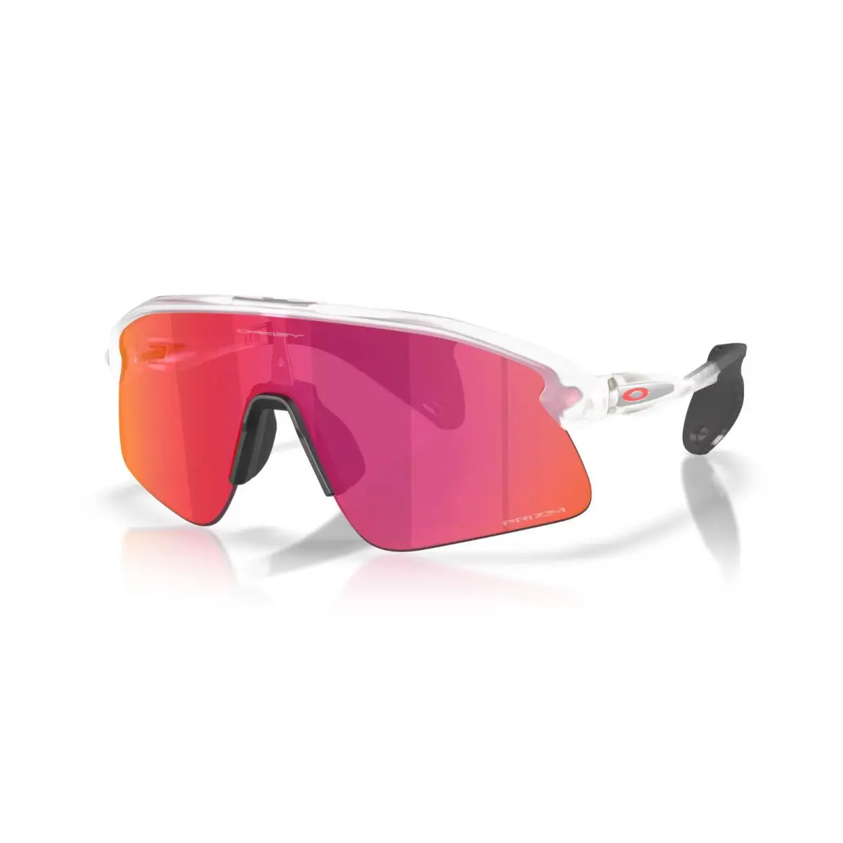 Oakley Sunglasses Stunt Devil OO9517-1039 Matte Clear Frame W/ Prizm Field Lens
