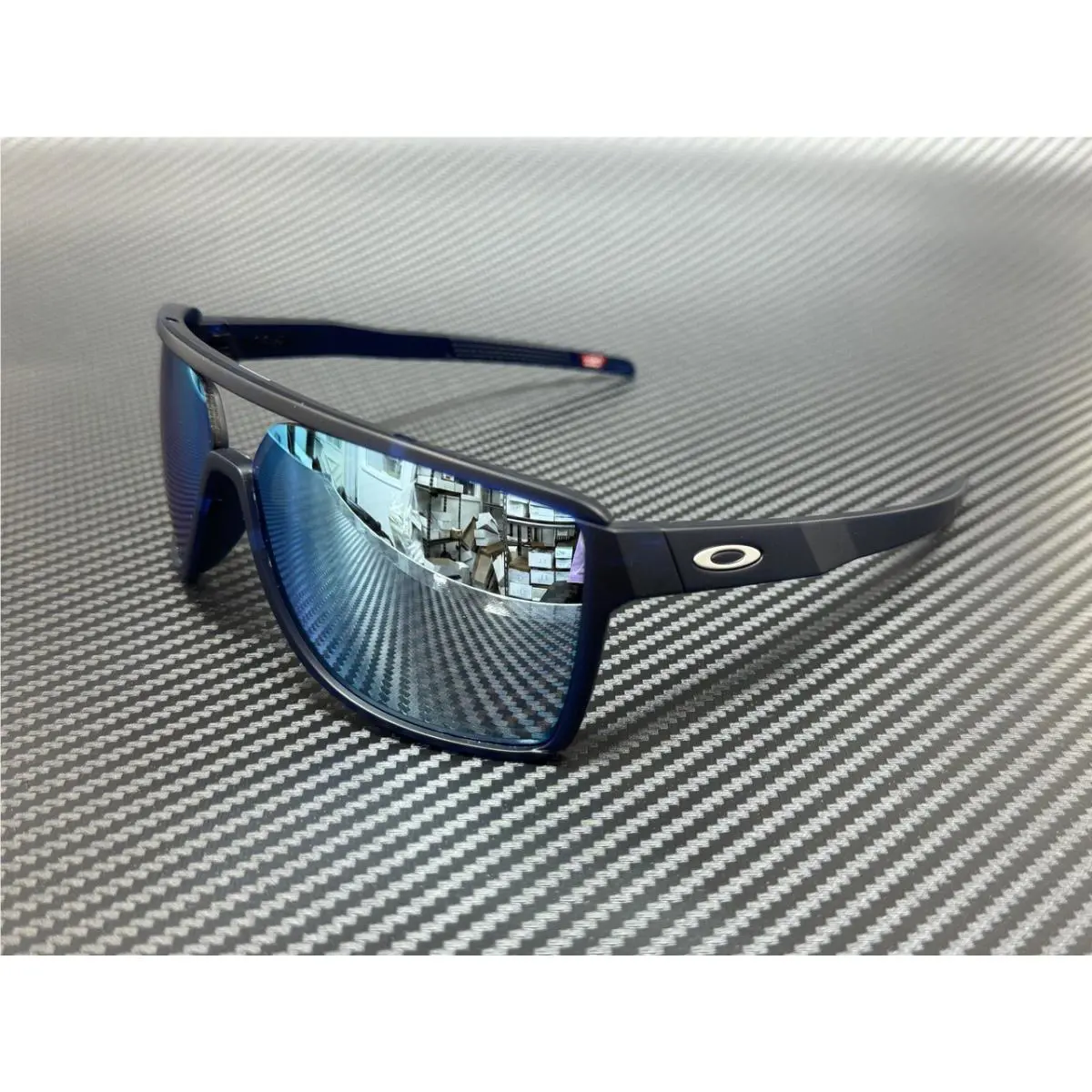 Oakley OO9147 06 Matte Blue Prizm Polarized 63 mm Sunglasses