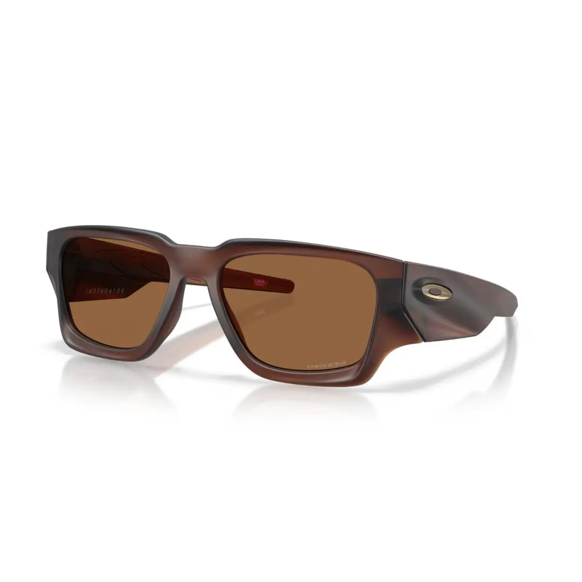 Instagator Sunglasses OO9514-0758 Matte Rootbeer W/ Prizm Bronze Lens by Oakley