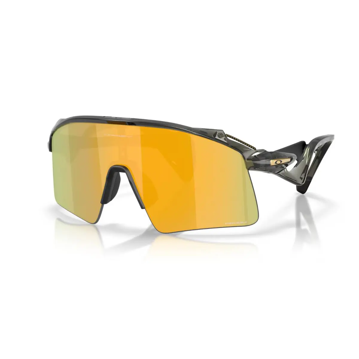 Stunt Wing Sunglasses OO9519-0241 Grey Smoke Frame W/ Prizm 24K Lens by Oakley