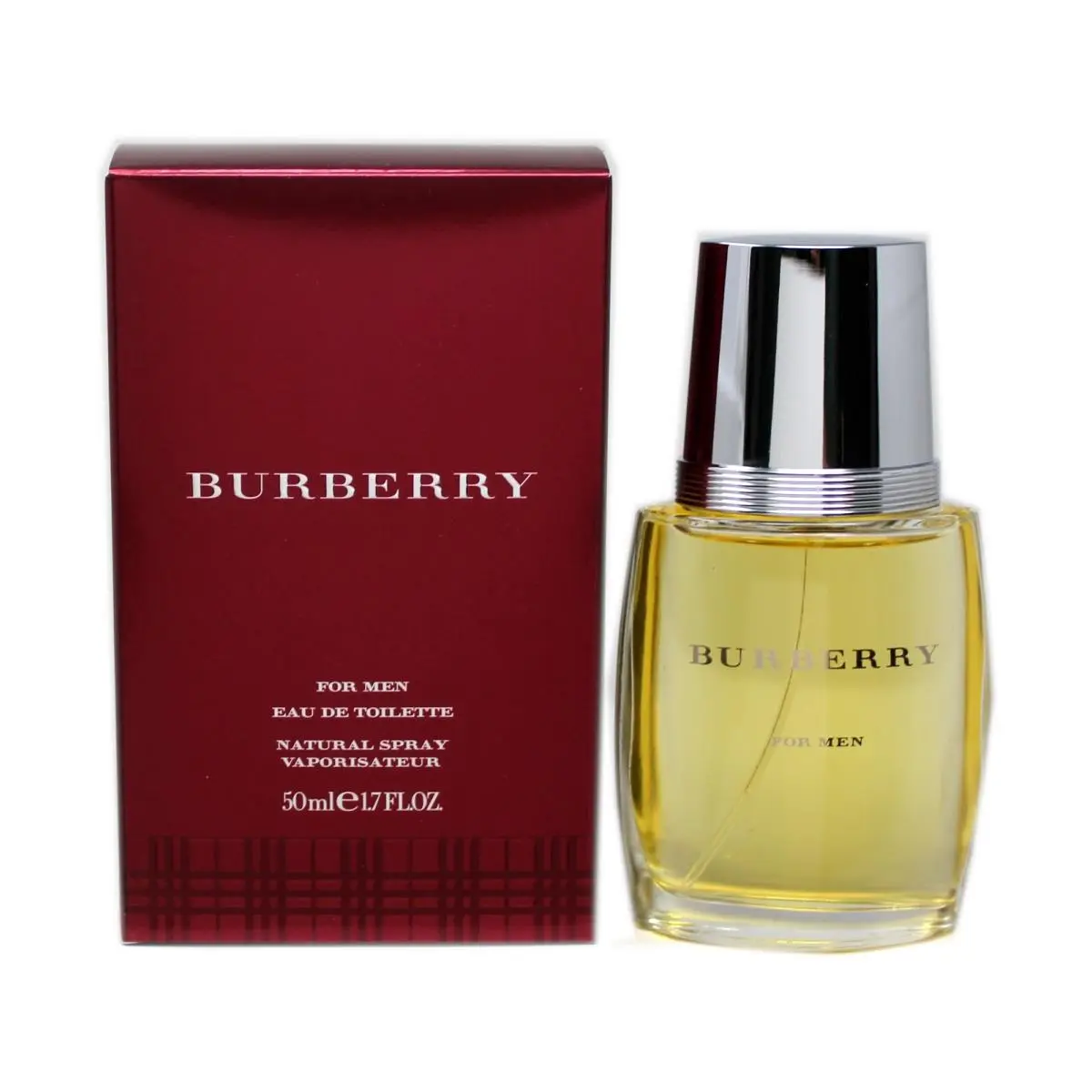 Burberry For Men Eau DE Toilette Natural Spray 50 ML/1.7 Fl.oz