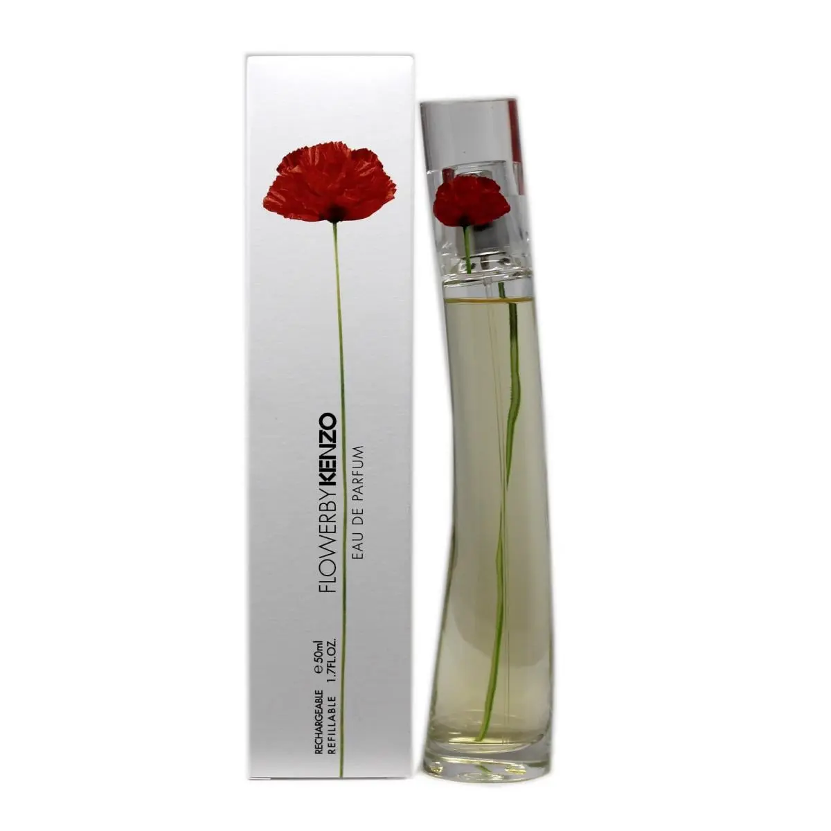 Kenzo Flower Eau DE Parfum Refillable Natural Spray 50 ML/1.7 Fl.oz