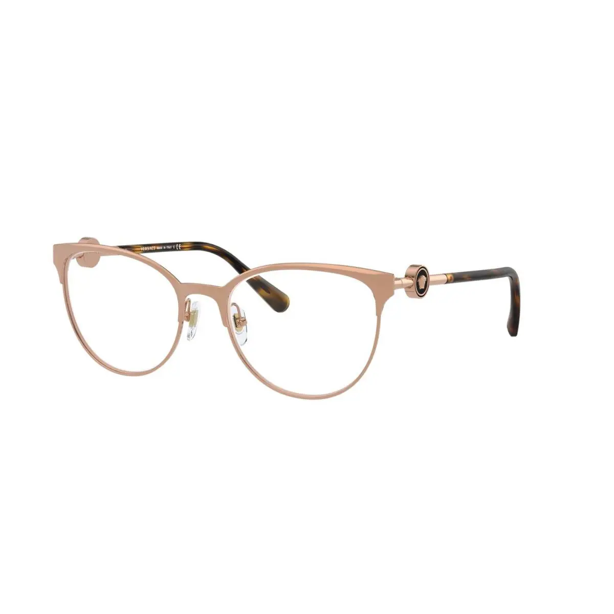 Versace Varsace Eyeglasses Pink Gold VE1271-1412 54 54-18-140