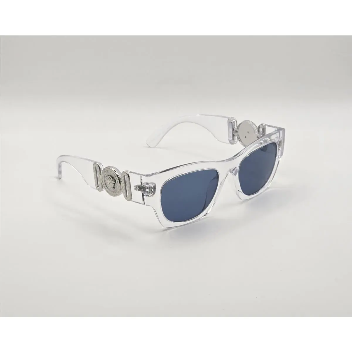 VE4479U 148/80 Crystal / Blue Lens 52 mm Men`s Sunglasses by Versace