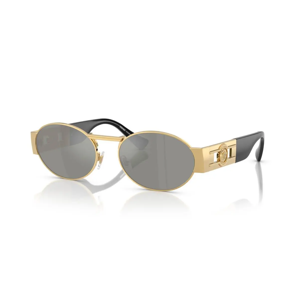 Versace Sunglasses VE2264 100230 56mm Gold / Green Mirror Silver Lens