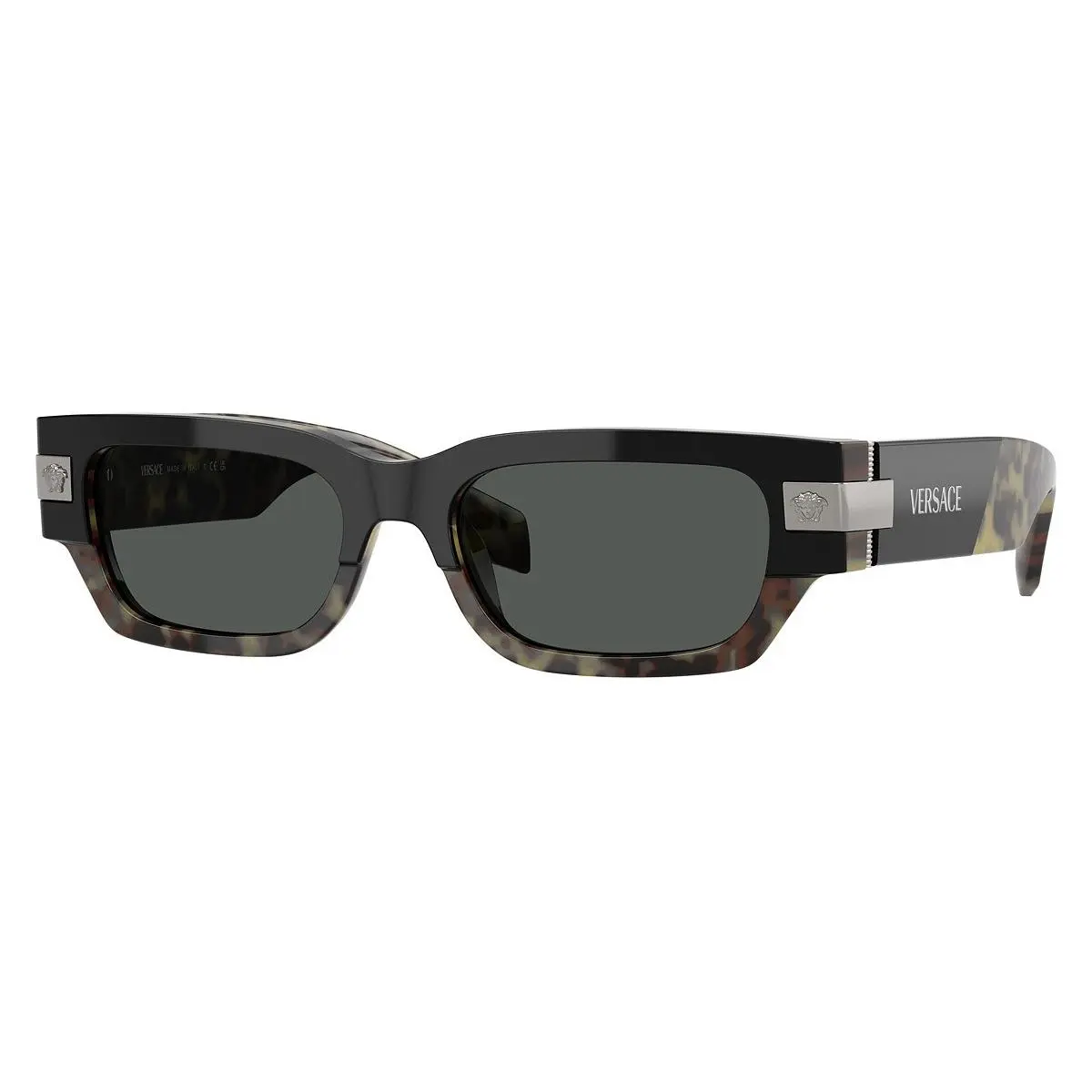 Versace Man Sunglasses 0VE4465 545687 53mm Havana - Dark Grey Lens