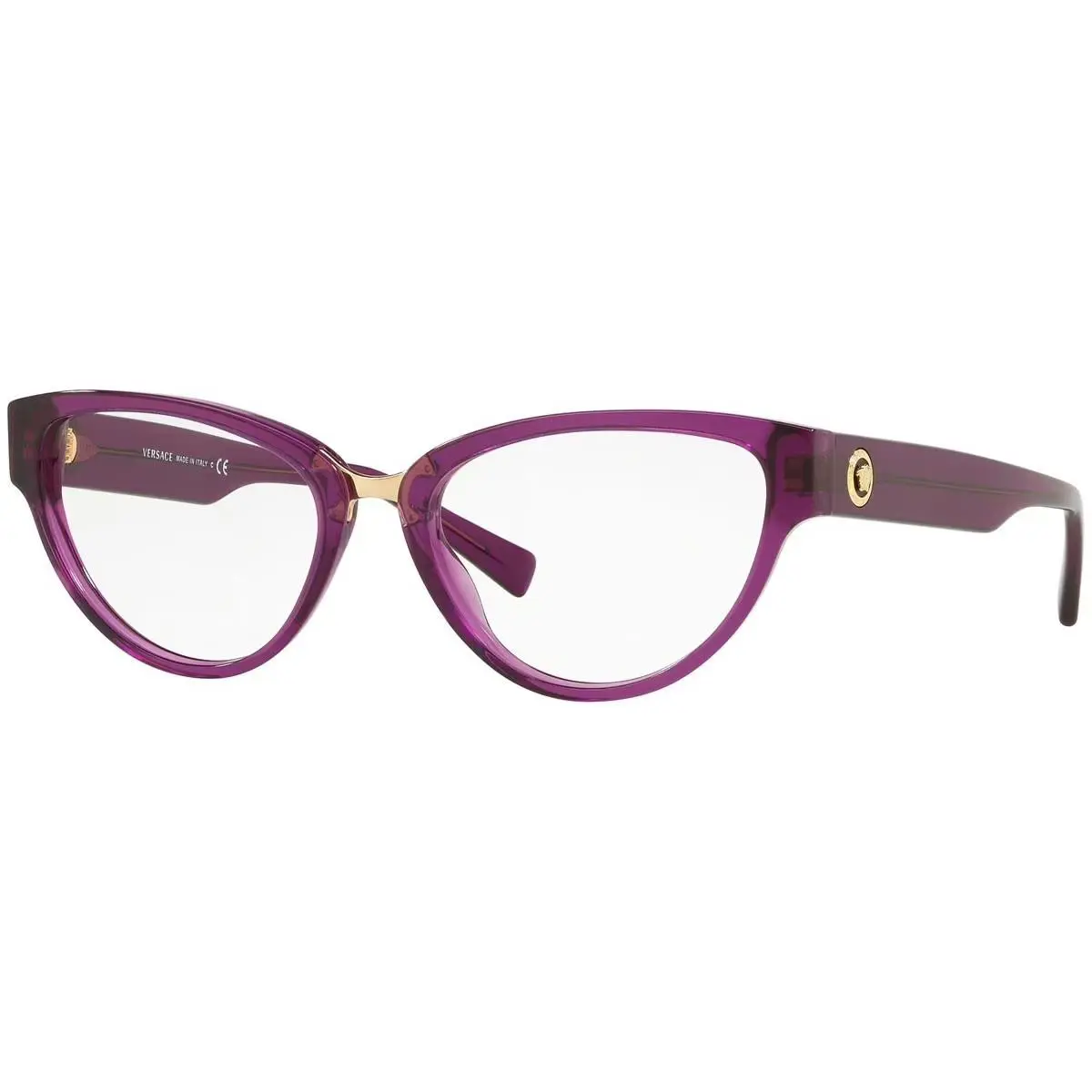 Versace Eyeglasses VE3267A 5291 53mm Violet / Demo Lens
