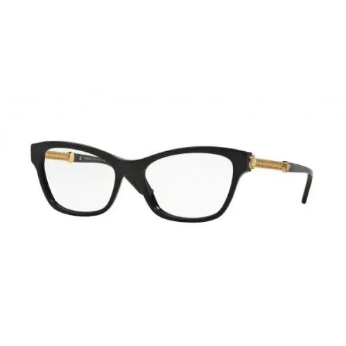 Versace Varsace Eyeglasses VE3214-GB1 Black/gold W Demo Lens 54 54-16-140