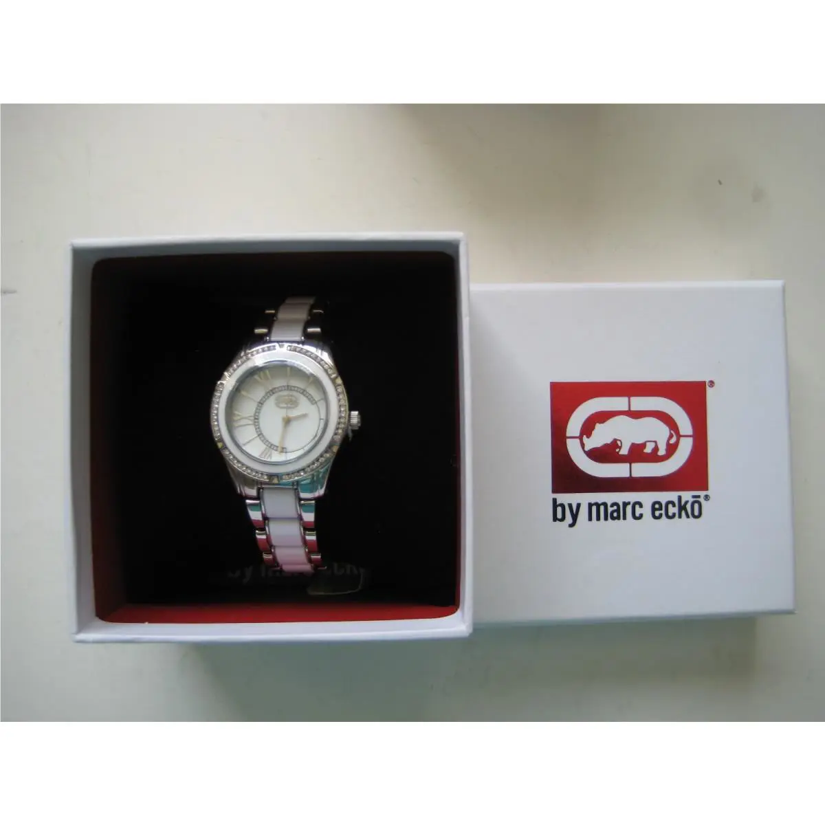 Rhino  E8M121MV Women`s Roman Roulette Mother-of-pearl Watch by Marc Ecko