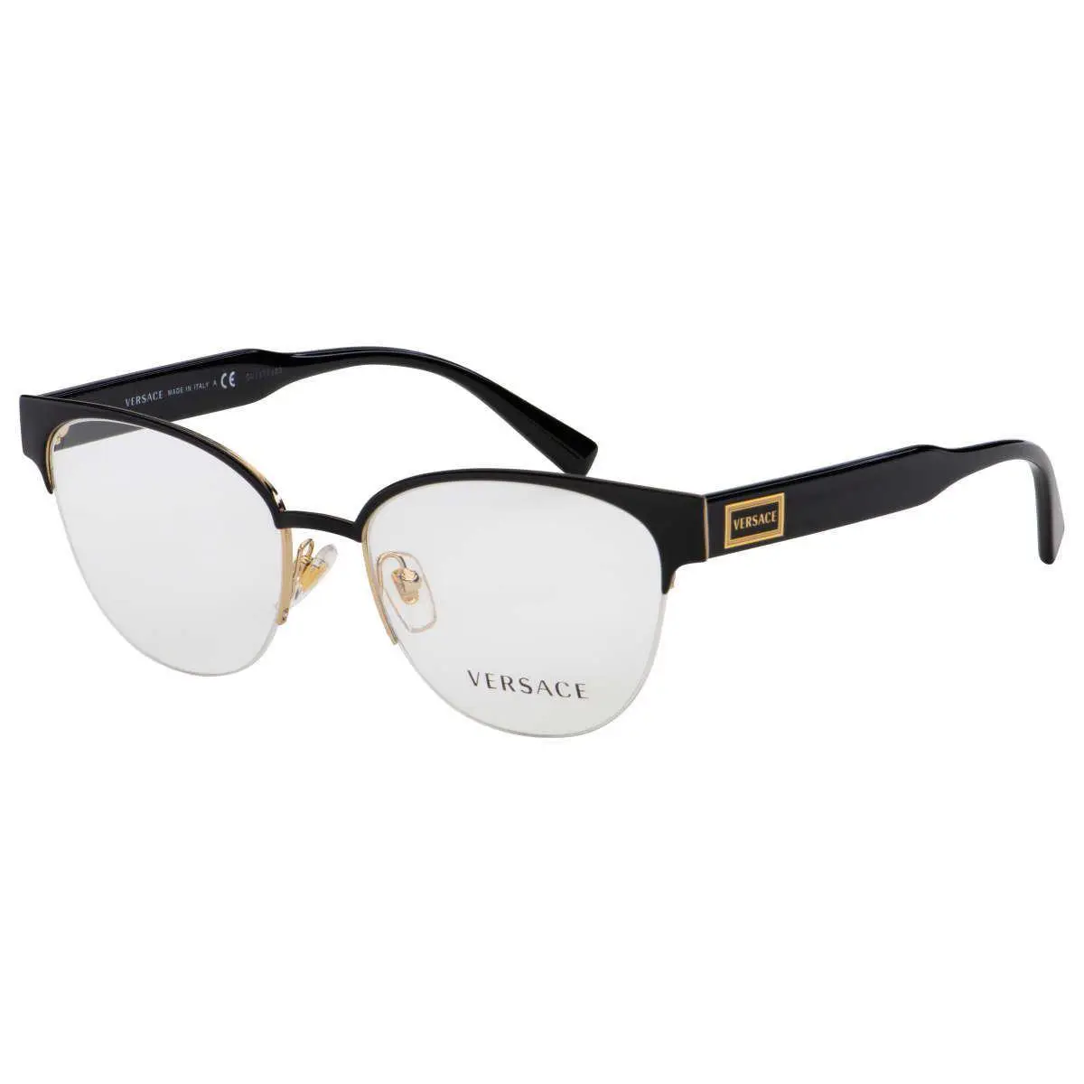 Versace Women`s Black Browline Opticals