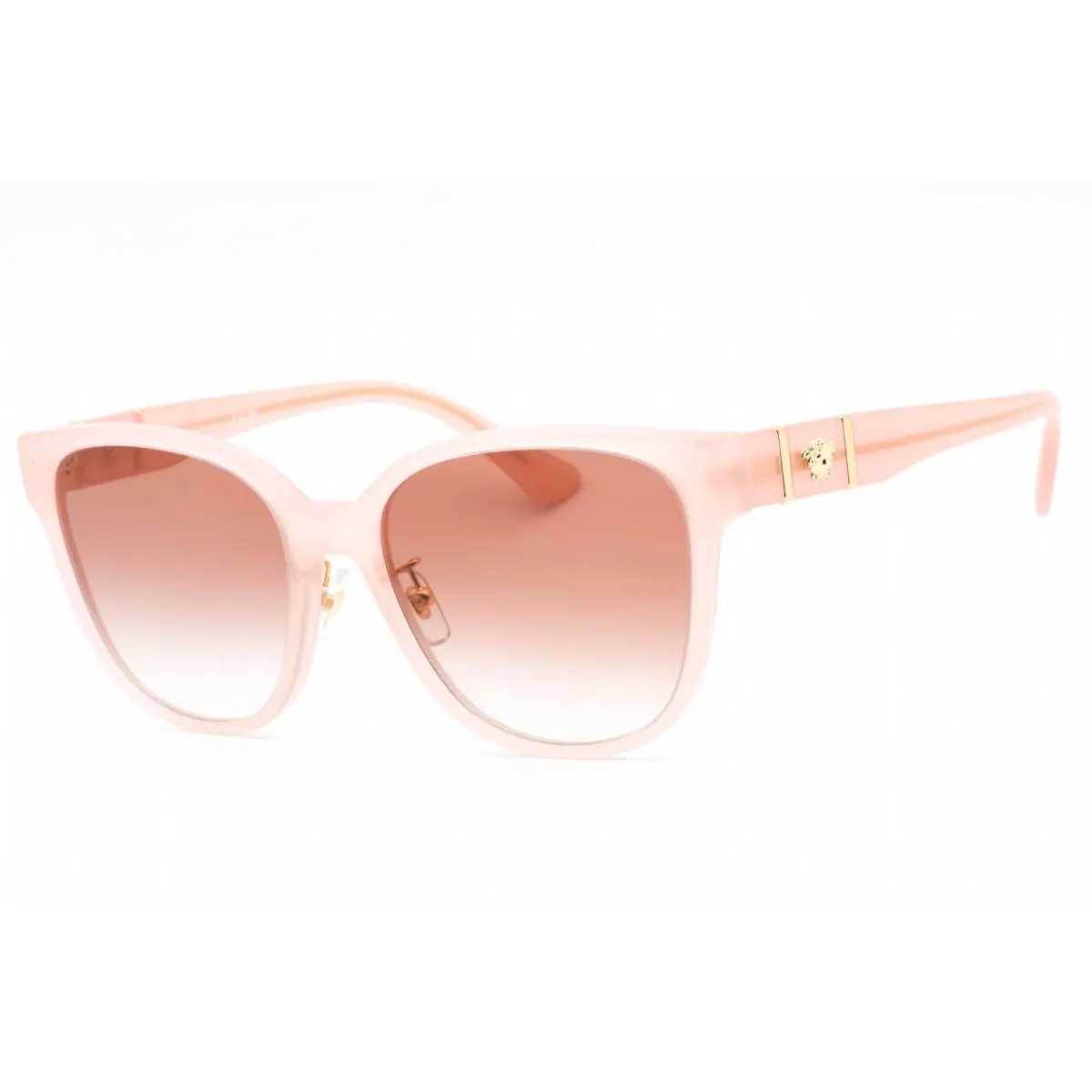 Versace Sunglasses VE4460D 5394V0 57mm Opal Pink / Clear Gradient Red Lens