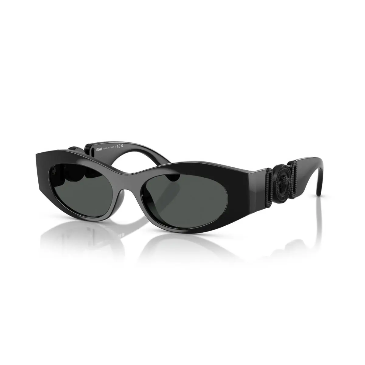 Sunglasses VE4480U 5360/87 51mm Black / Dark Grey Lens by Versace