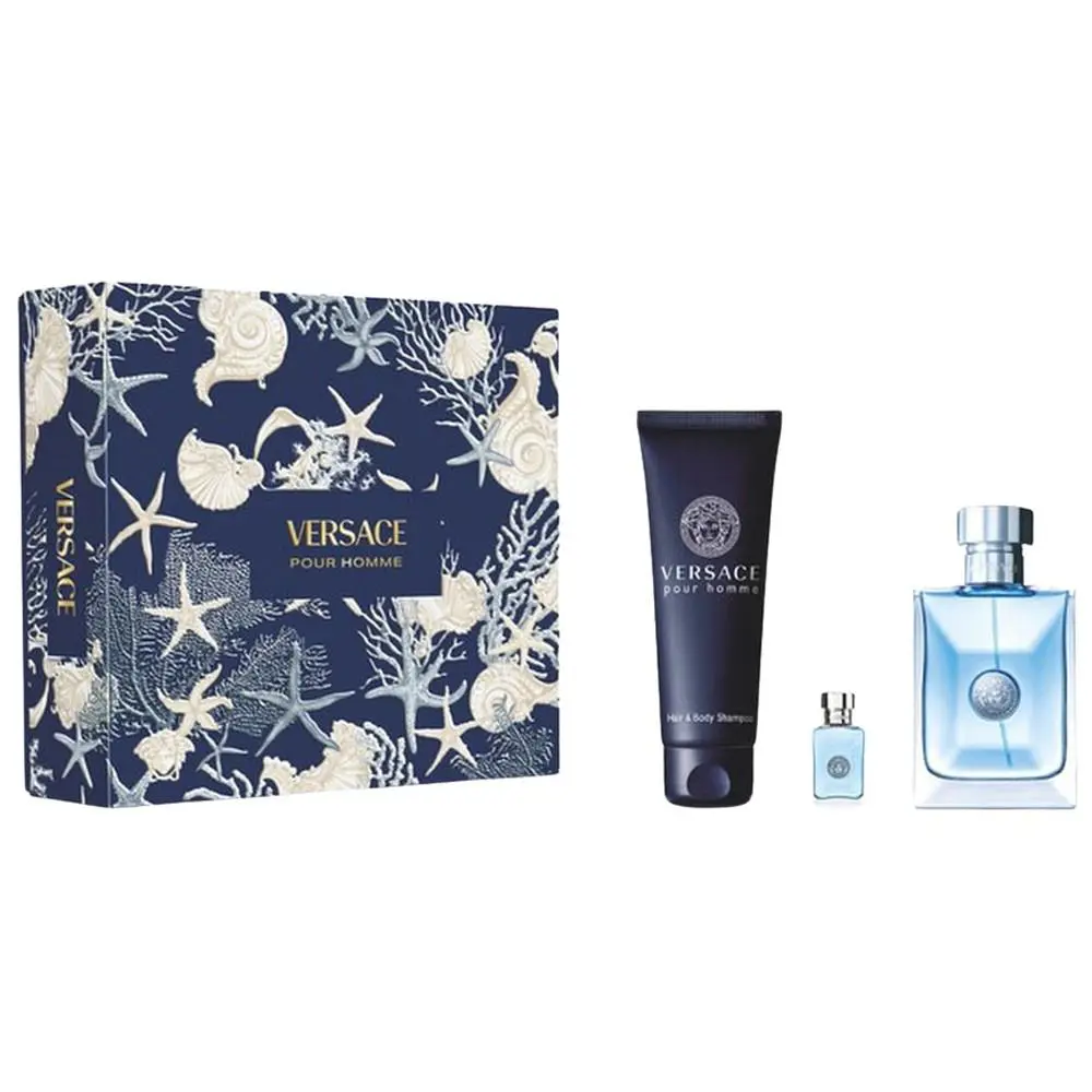 Versace Men`s Eau de Toilette Shower Gel Gift Set