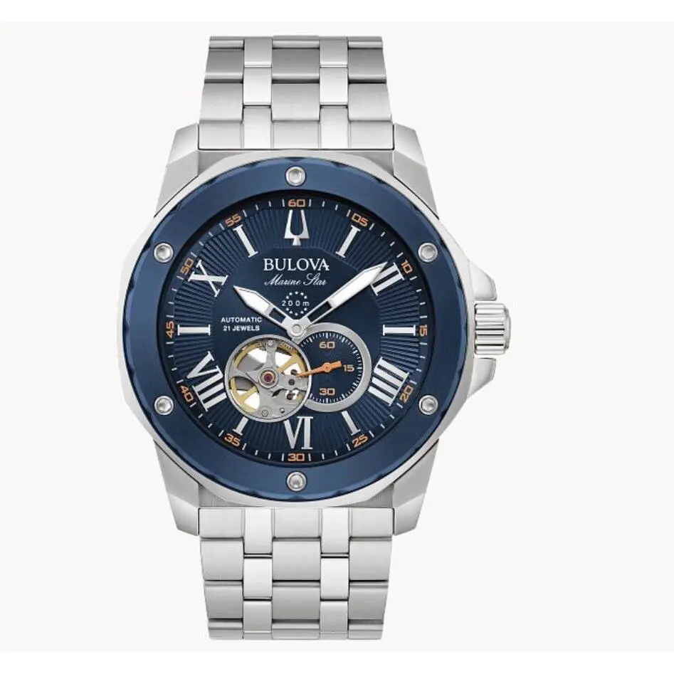 Bulova Marine Star Men`s Watch 98A302