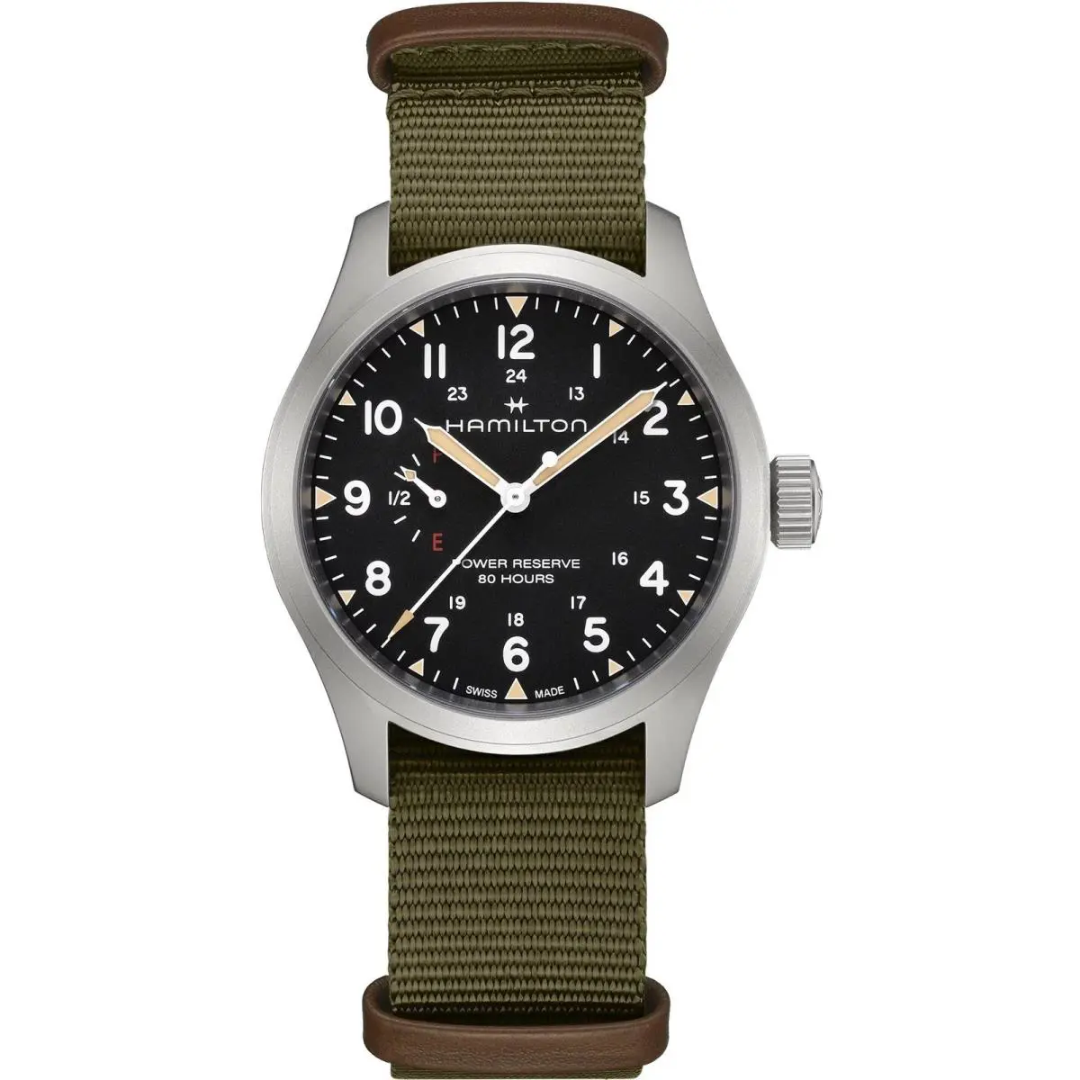 Hamilton Khaki Field 80 Hour Mechanical Power Reserve 40MM H69509930