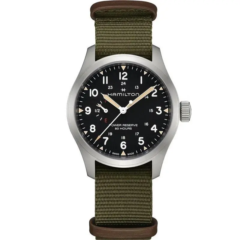 Khaki Field Mechanical Power Reserve 40mm Men`s Watch H69509930 by Hamilton