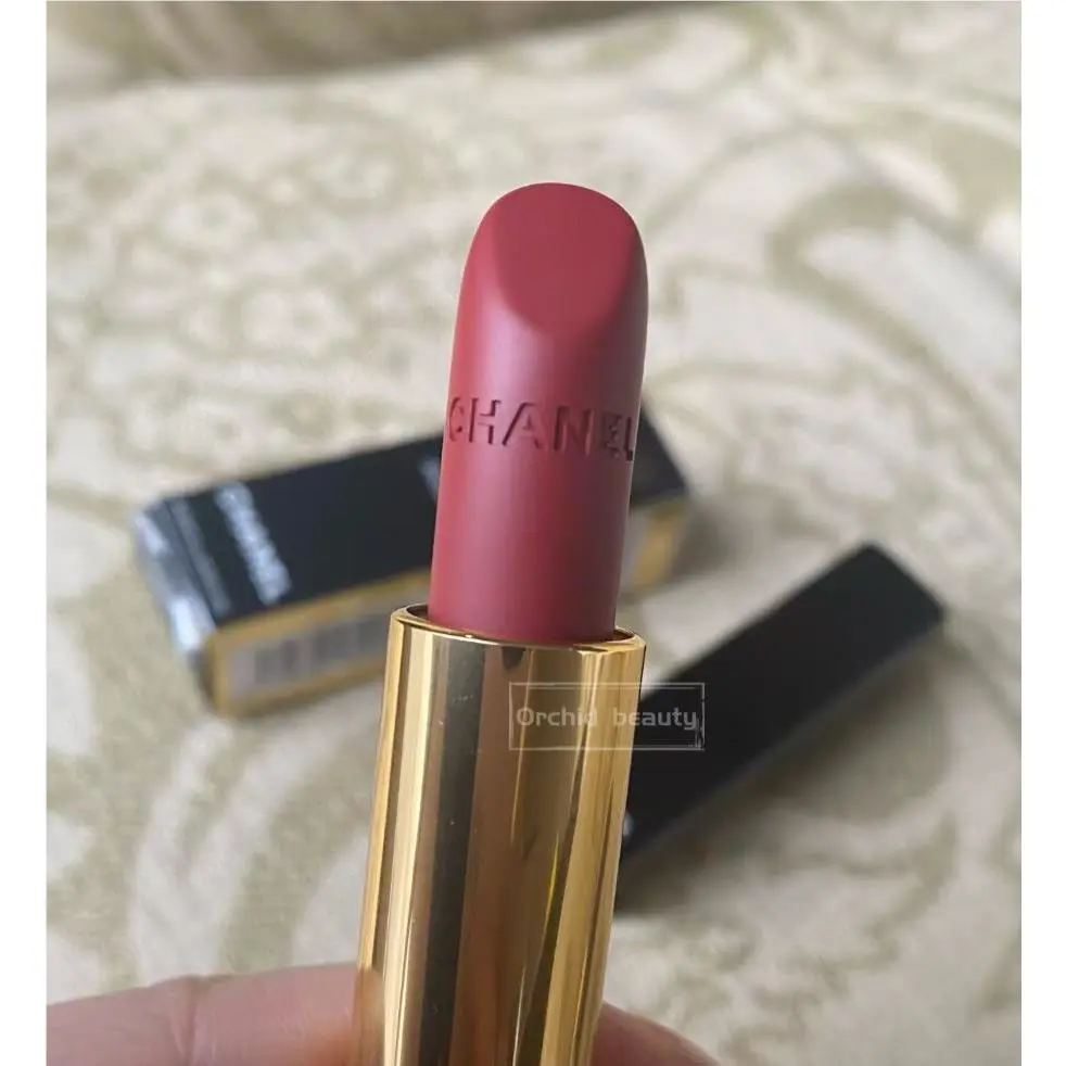 Chanel Rouge Luminous Matte Lipstick 58 Rouge Vie Full Size 3.5 g