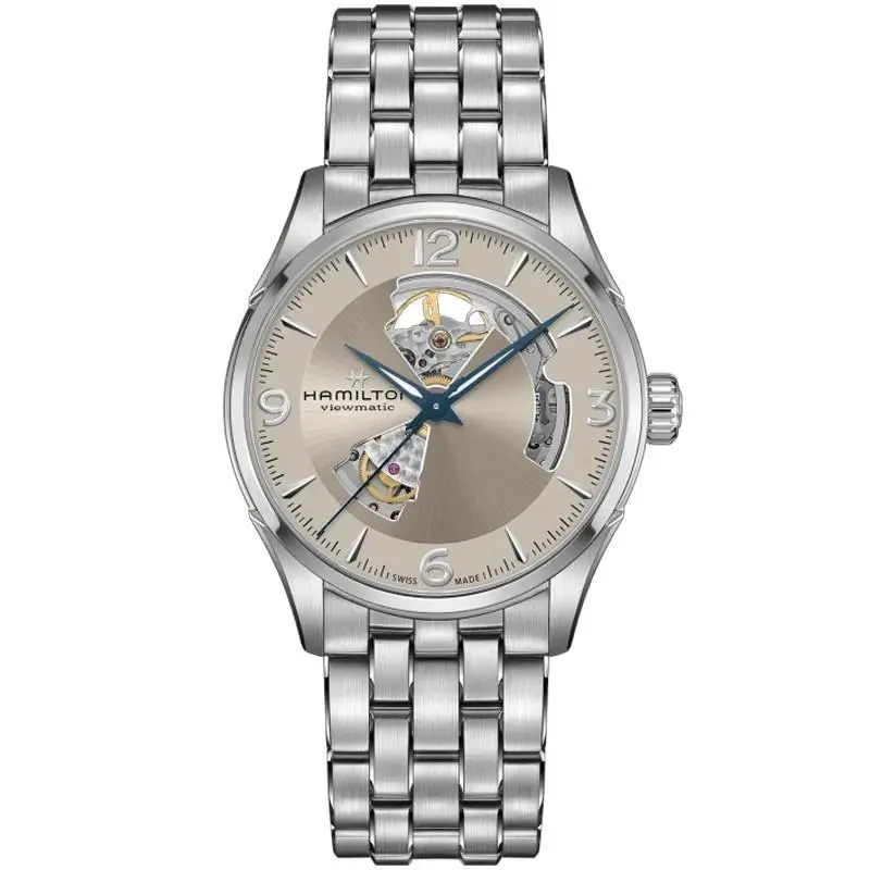 Hamilton Jazzmaster Open Heart 42mm Beige Dial Men`s Watch H32705121