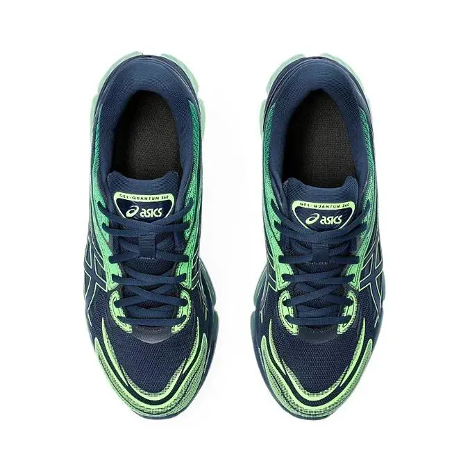 Asics shoes - Gel-Quantum 360 VIII - VIII - 1203A305-400 - Night Sky / Illuminate Green (UPC: 4550457189385) 6