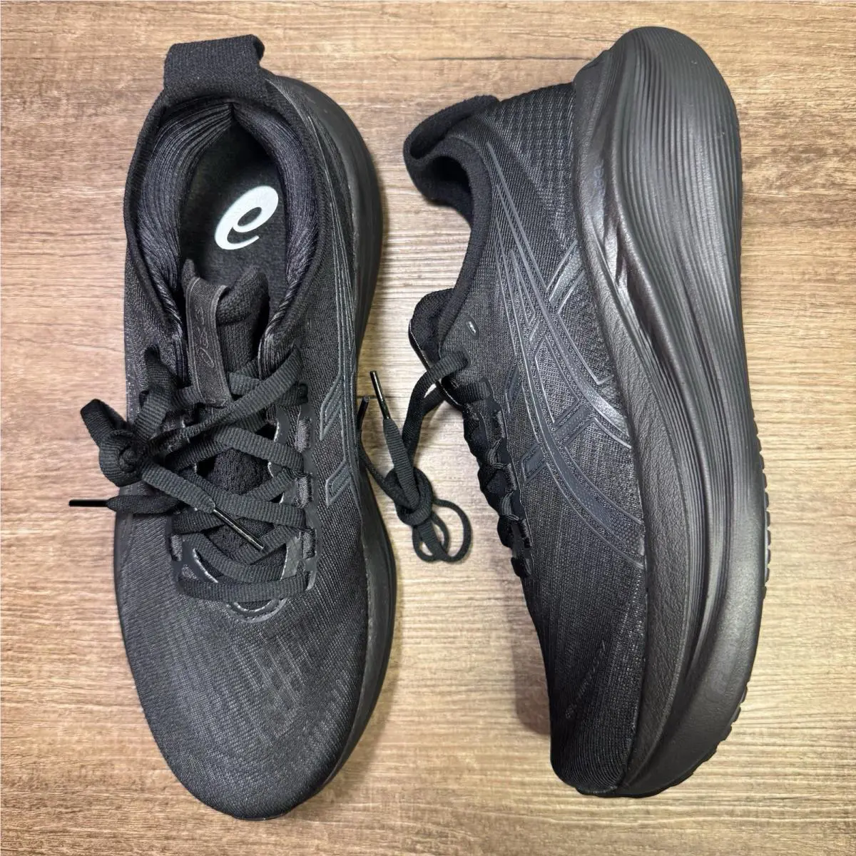 Asics Gel-nimbus 27 Wide ‘black/grey’ Women`s Size 13 1012B752-001